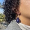Blue Stone Earrings - Image 2